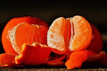 tangerines, fruits, oranges